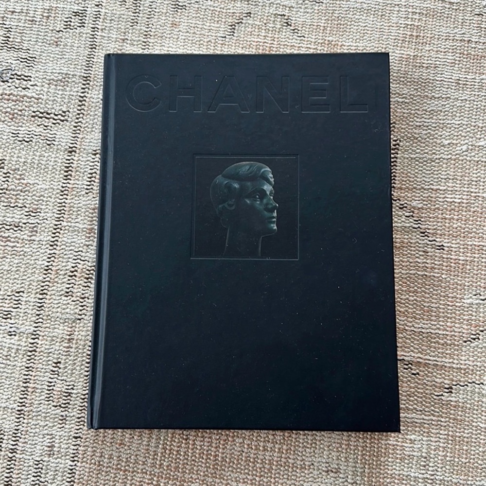Chanel Black Hardcover Coffee Table Book